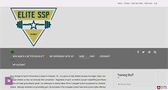 Desktop Screenshot of elitessp.com